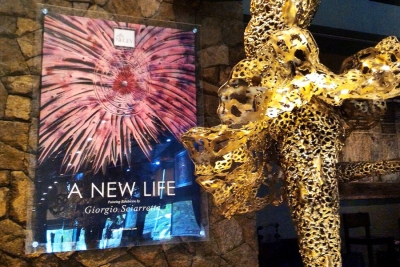 "A NEW LIFE"Solo Exhibition of Multi-Dimensional Italian Artist -in Negev Art Gallery Gastro-Wisma Mulia -Jakarta